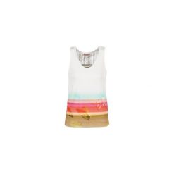 Topy na ramiączkach / T-shirty bez rękawów Desigual TEDERI. Białe topy damskie Desigual, l. Za 161,85 zł.