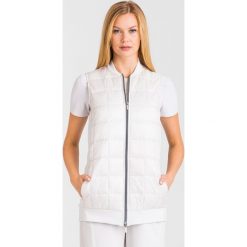 KAMIZELKA BALSAMO MAX MARA LEISURE. Białe kurtki damskie xs, z materiału. Za 857,40 zł.