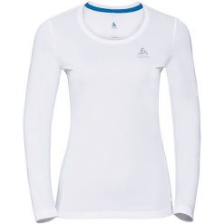Bluzki, topy, tuniki: Odlo Koszulka tech. Odlo TOP Crew neck l/s SLIQ - 312351 - 312351/10000/S