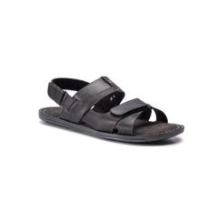 LASOCKI FOR MEN MB-SUMMERTIME-01 Czarny. Czarne sandały męskie Lasocki For Men, ze skóry, bez zapięcia. Za 119,99 zł.