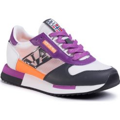 Sneakersy NAPAPIJRI - Vicky NP0A4ET30 Whi/Viol/Peach 2G1. Białe półbuty damskie Napapijri, bez wzorów, ze skóry ekologicznej, bez obcasa, na płaskiej podeszwie, bez zapięcia. W wyprzedaży za 339,00 zł.