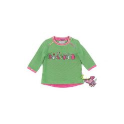 Sigikid Girls Bluzka shamrock - zielony - Gr.Moda (6 - 24 miesięcy ). Zielone bluzy niemowlęce marki SIGIKID, z bawełny, z długim rękawem, długie. Za 129,00 zł.