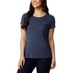 Koszulka Columbia Lava Lake™ II SS Tee 1885983466. Niebieskie koszulki damskie Columbia, xs, bez wzorów, bez kołnierzyka, bez rękawów. Za 126,99 zł.