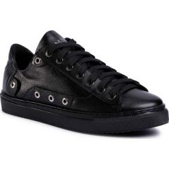 Sneakersy EVA MINGE - EM-08-07-000723 101. Czarne półbuty damskie Eva Minge, ze skóry. Za 479,00 zł.