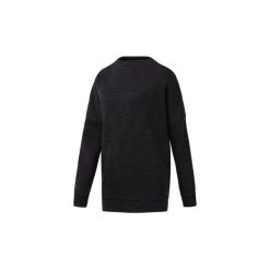 Swetry Reebok Sport Bluza Training Essentials Marble Oversized Crew. Czarne bluzy sportowe damskie Reebok Sport, l. Za 199,00 zł.