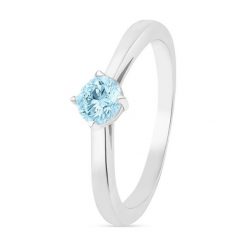 Wyjątkowy Złoty Pierścionek - złoto 585, New diamond by w.kruk 0,30ct. Żółte pierścionki damskie W.KRUK, z brylantem, złote. Za 4990,00 zł.