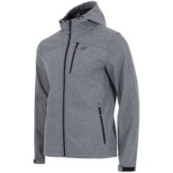 4F Męska Kurtka Softshellowa H4Z17 sfm002 Ciemny Szary Melanż Xxl. Szare kurtki sportowe męskie marki 4f, xxl, bez wzorów, z polaru, bez kaptura. W wyprzedaży za 179,00 zł.