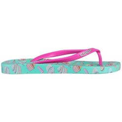 Coqui Damskie japonki Kaja Print ed Cupcake Fuchsia 1327-213-3905 (rozmiar 37). Różowe klapki damskie Coqui, bez wzorów, bez obcasa. W wyprzedaży za 35,00 zł.