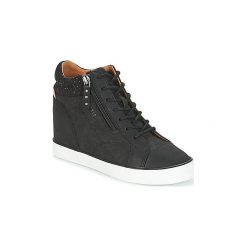 Buty Esprit STAR WEDGE. Czarne trampki i tenisówki damskie marki Esprit, bez wzorów, bez zapięcia. Za 311,20 zł.