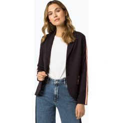 Rich & Royal - Blezer damski, niebieski. Niebieskie bolerka i narzutki damskie Rich & Royal, s, w paski, z dżerseju, bez rękawów. Za 529,95 zł.