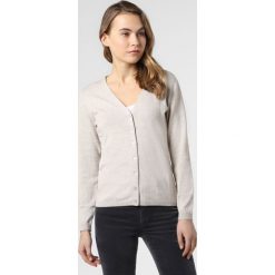 Brookshire - Kardigan damski, beżowy. Brązowe swetry damskie brookshire, m, bez wzorów, z bawełny, bez rękawów, bez kaptura. Za 179,95 zł.