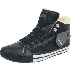 British Knights Roco Waxed Twill Buty sportowe czarny/ciemnoszary (Anthracite). Szare buty sportowe męskie British Knights, z nadrukiem, z polaru. Za 244,90 zł.