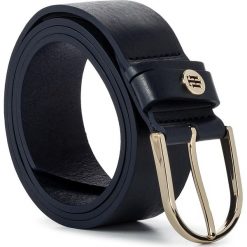 Pasek Damski TOMMY HILFIGER - Classic Belt 3.5 AW0AW07140 CJM. Niebieskie paski damskie TOMMY HILFIGER, w paski, ze skóry. W wyprzedaży za 189,00 zł.