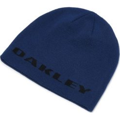 OAKLEY Męska czapka Rockslide Beanie Dark Blue. Niebieskie czapki męskie Oakley, bez wzorów. Za 60,00 zł.