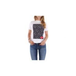 T-shirty z krótkim rękawem Calvin Klein Jeans J20J208611. Białe t-shirty damskie Calvin Klein Jeans, l, z jeansu. Za 270,69 zł.