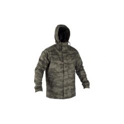 Kurtka myśliwska SIBIR 100 CAMO. Brązowe kurtki męskie SOLOGNAC, xs, bez wzorów, z poliesteru, bez kaptura. Za 149,99 zł.