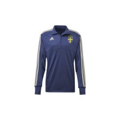 T-shirty męskie: Bluzy dresowe adidas Koszulka treningowa reprezentacji Szwecji