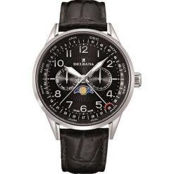 Zegarki męskie: Zegarek męski Delbana Retro Moonphase 41601.646.6.034