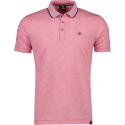 Lerros koszulka polo XXL różowa. Różowe koszulki męskie Lerros, xxl, bez wzorów, z bawełny, z krótkim rękawem. Za 189,00 zł.