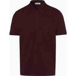 Selected - Męska koszulka polo – Haro, brązowy. Pomarańczowe koszulki męskie Selected, m, bez wzorów, bez rękawów. Za 99,95 zł.