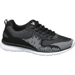 Sneakersy męskie Vty czarne. Czarne sneakersy męskie Vty, bez zapięcia. Za 119,90 zł.