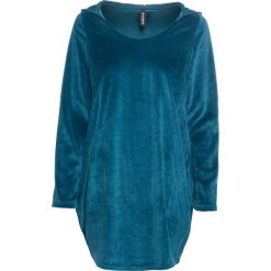 Sukienka bonprix zielony oceaniczny. Zielone sukienki damskie bonprix, bez wzorów, bez kołnierzyka, bez rękawów. Za 89,99 zł.