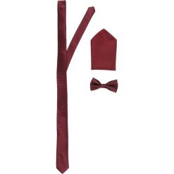 Krawaty męskie: Jack & Jones JACNECKTIE GIFT BOX SET Mucha fudge