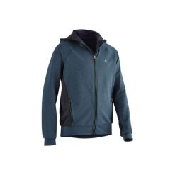 Bluza z kapturem S900. Czarne bluzy chłopięce rozpinane DOMYOS, z kapturem. Za 84,99 zł.