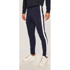 Polo Ralph Lauren - Spodnie. Niebieskie spodnie męskie Polo Ralph Lauren, na co dzień, s, bez wzorów, z bawełny, casualowe. Za 469,90 zł.