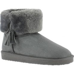 Buty zimowe damskie: Zimowe botki „Clary” w kolorze szarym