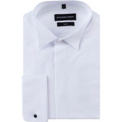 Koszula SIMONE KDBS000347. Białe koszule męskie Giacomo Conti, bez wzorów, z tkaniny, eleganckie, bez kołnierzyka, bez rękawów. Za 149,00 zł.