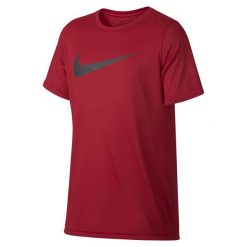 Nike Koszulka B Nk Dry Tee Leg Storm Swoosh Xl. Czerwone t-shirty chłopięce marki Nike. W wyprzedaży za 65,00 zł.
