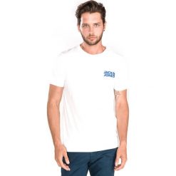 Jack & Jones Corp Koszulka Biały. Białe podkoszulki męskie Jack & Jones, s, bez wzorów, z bawełny, z krótkim rękawem. Za 57,95 zł.