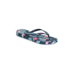 Japonki Ipanema I LOVE TROPICAL. Niebieskie klapki damskie marki Ipanema, bez wzorów, bez obcasa. Za 109,00 zł.