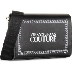Torebka VERSACE JEANS COUTURE - E1VUBBT2 40329 899. Czarne listonoszki damskie Versace Jeans Couture, na co dzień, bez wzorów, z jeansu, eleganckie, bez dodatków. Za 649,00 zł.
