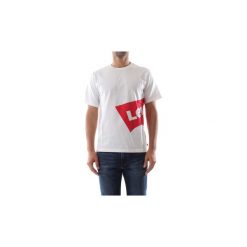 T-shirty z krótkim rękawem Levis 69978 OVERSIZE TEE. Szare t-shirty damskie Levi's®, xl, bez wzorów, bez kołnierzyka, krótkie. Za 97,93 zł.