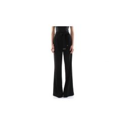 Spodnie z lejącego materiału Guess 92G113 8177Z ALY. Czarne spodnie damskie Guess. Za 589,33 zł.