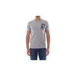 T-shirty z krótkim rękawem Dondup US198 JF0234U. Szare t-shirty męskie Dondup, xl, bez wzorów, bez kołnierzyka, krótkie. Za 245,92 zł.