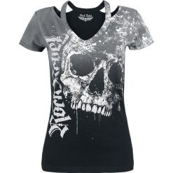 Rock Rebel by EMP In The Clear Koszulka damska czarny. Czarne bluzki z odkrytymi ramionami marki Rock Rebel by EMP, xl, rockowe. Za 99,90 zł.