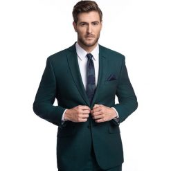 Marynarka LEONARDO GGZS900278. Żółte marynarki garniturowe męskie Giacomo Conti, m, bez wzorów, z wełny. Za 999,00 zł.