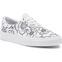 Tenisówki VANS - Era VN0A4U391UH1 (U-Color) Floral/True Wht. Białe półbuty damskie Vans, bez wzorów, z gumy, bez zapięcia. Za 319,00 zł.