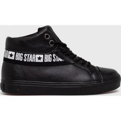 Big Star - Buty. Czarne buty sportowe damskie BIG STAR, bez wzorów, z gumy, sportowe. W wyprzedaży za 119,90 zł.