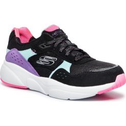 Buty SKECHERS - No Worries 13020/BKMT Black/Multi. Czarne buty sportowe damskie Skechers, ze skóry, sportowe, na fitness i siłownię. W wyprzedaży za 209,00 zł.