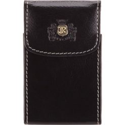 Etui na wizytówki 22-2-151-1. Czarne portfele damskie marki Wittchen, bez wzorów. Za 99,00 zł.