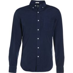 Koszule męskie na spinki: J.CREW GARMENT DYE SOLID Koszula vintage indigo