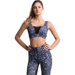 Cardio Bunny - Biustonosz Longbay. Czarne biustonosze sportowe damskie Cardio Bunny, m, z haftami, z materiału. W wyprzedaży za 59,90 zł.