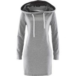 Spódnica lniana z wiązanym paskiem bonprix ciemnoniebieski. Niebieskie bluzy damskie bonprix, bez wzorów. Za 74,99 zł.