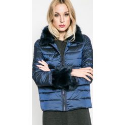 Trussardi Jeans - Kurtka. Niebieskie kurtki damskie Trussardi Jeans, s, bez wzorów, z poliesteru, krótkie. W wyprzedaży za 599,90 zł.