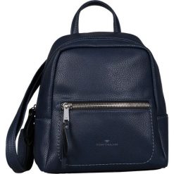 Tom Tailor plecak damski Tinna Backpack ciemnoniebieski. Niebieskie plecaki damskie Tom Tailor, bez wzorów. Za 219,00 zł.