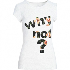 Jasnobeżowy T-shirt Shadows of Dreams. Brązowe t-shirty damskie Born2be, l. Za 29,99 zł.